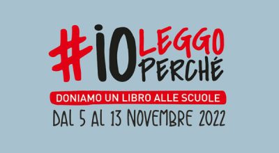 IO LEGGO PERCHE’ – Doniamo un Libro alle Scuole