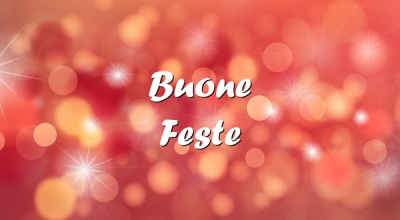 BUONE FESTE A TUTTI!